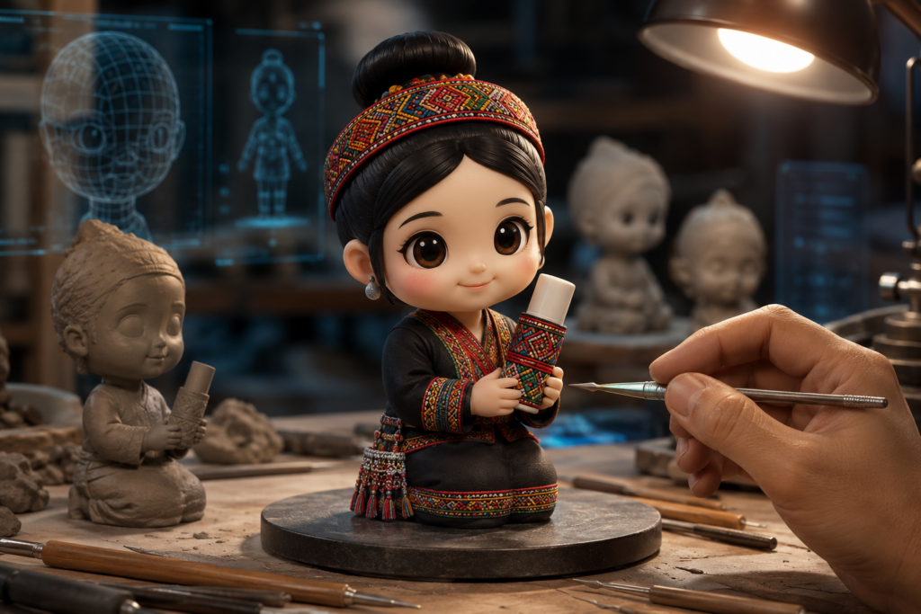 ปลดปล่อยจินตนาการ: กิจกรรม Workshop ปั้นตุ๊กตาจากแป้งข้าวโพดเบื้องต้น